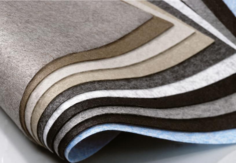 Furniture materials coloured