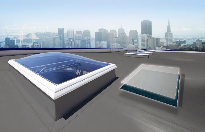 Building industry flat roof