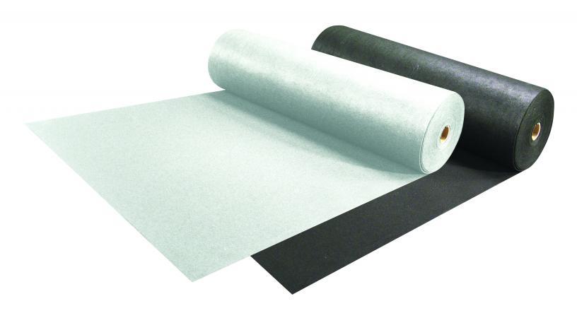 Fiberacoustic rolls black and white