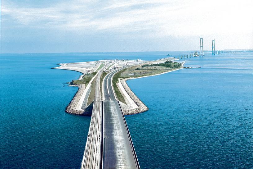 The Great Belt Link Denmark