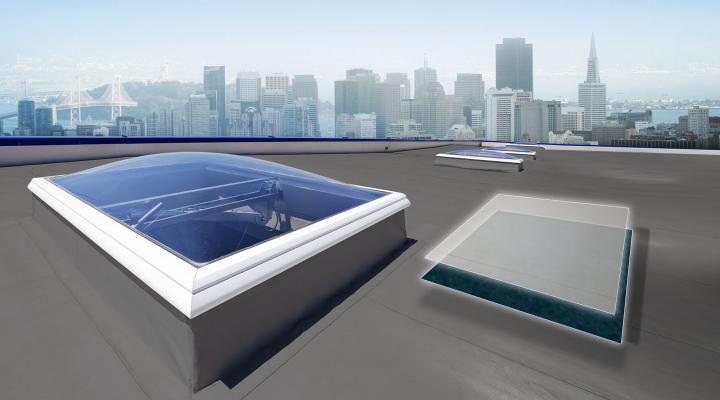 Building industry flat roof